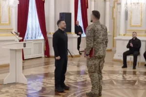 Зеленський відзначив державними нагородами України військових Cил безпеки і оборони