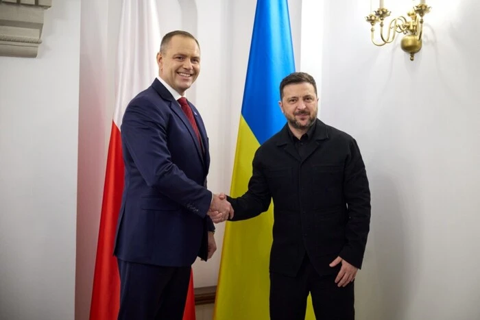 «Підтримка України триватиме». Зеленський розповів про зустріч із Навроцьким